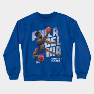 Joel & Tyrese Maxey Philadelphia Duo Crewneck Sweatshirt